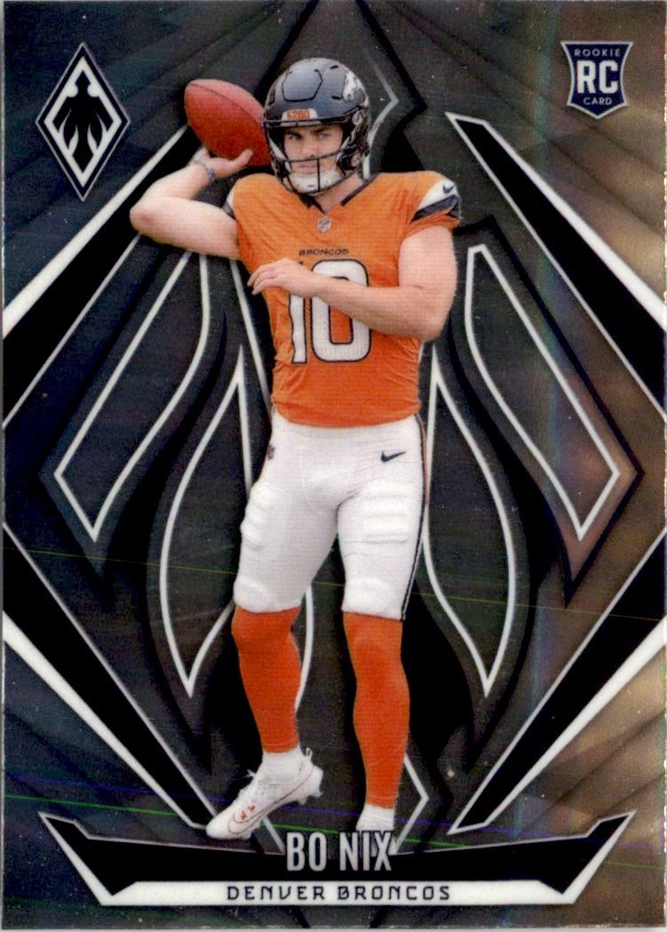 Bo Nix 2024 Panini Phoenix RC #159 Denver Broncos