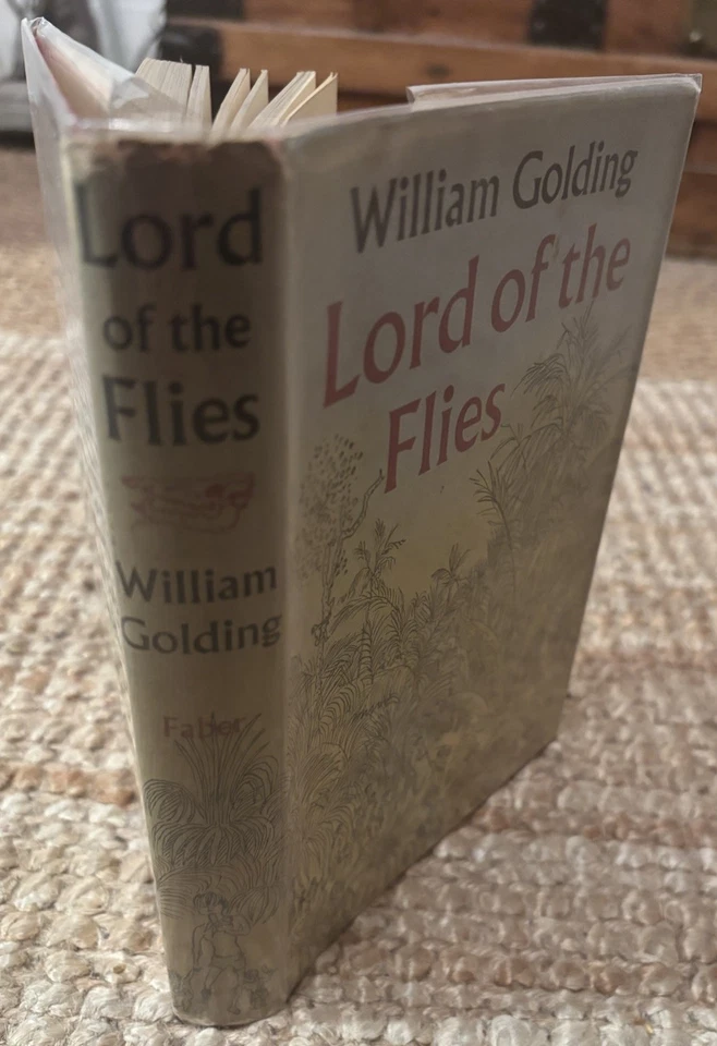 Lord Of The Flies ~ William Golding ~ 1955 (Third Impression) Foto 2 de 4