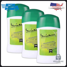 3 Pack Tattoo Stencil Transfer Gel Aloe Infused Smudge Proof Formula