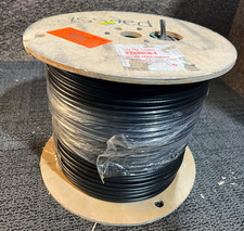 Vextra 145802 V66GW CCS Coaxial Satellite Video Cable RG-6 Black 1000FT