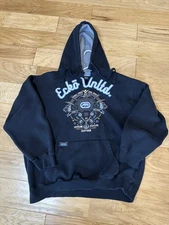 Vintage Ecko Unltd Evilution Baby Blue Rhino Hoodie Jacket