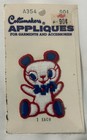 New ListingVintage Costume Makers Girl Teddy Bear Applique Sew On