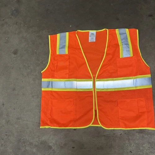 Safety Vest Orange Reflective 3 XL. Condor Qty 9 - product listing photo