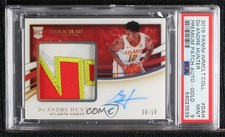 2019-20 Immaculate Premium Gold 8/10 De'Andre Hunter PSA 9 MINT Patch Auto 0nr3