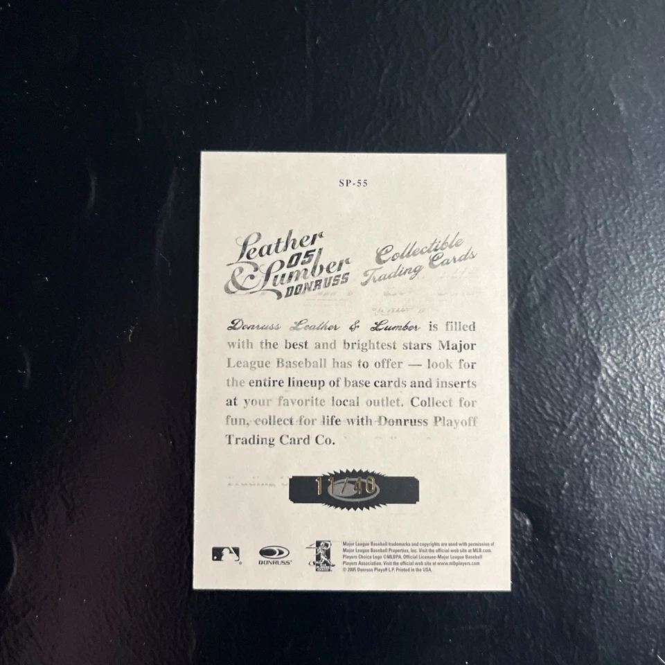 Donruss Studio Portraits Hideki Matsui 2005 New York Yankees #11/40 Foto 2 de 4