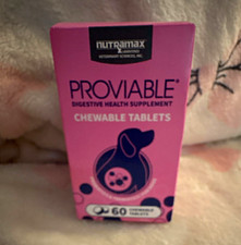 Nutramax Proviable Digestion Aid Chewable Tablets Adult Dogs All Breeds 60 Ct