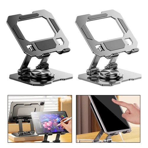 Lightweight Portable Laptop Tablet Holder Featuring 360 Degree Rotation - Bild 6 von 14