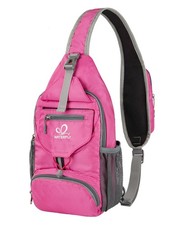 Packable Small Crossbody Sling Backpack Shoulder Chest Bag Daypack for Hiking...