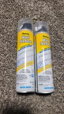 2 pack Homax Aerosol Wall Texture, Color Changing Orange Peel, 10 oz 