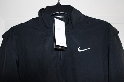 NWT Nike Dri-FIT Golf Club 1/2 Zip Men's XS Black Jacket FQ1155