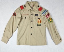 Vintage Boy Scouts of America BSA Official Shirt Size 12- Milwaukee Made in USA