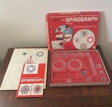 Vtg 1967 Kenners New Spirograph Drawing Set B...