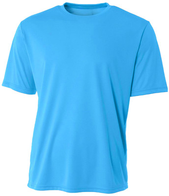 Hardcore Men s Short Sleeve Rash Guard Surf Shirt   Relaxed Fit Swim Shirt with