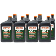 Driven Racing Oil 19506, GP-1 High Perf. Oil, Synthetic Blend 20W-50, 8 Qts