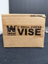 Universal Cast Iron 3” Drill Press Vise Jaws Up to 3-1/10” w/  1” Throat Depth