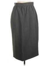Givenchy Women Gray Vintage Casual Skirt 8