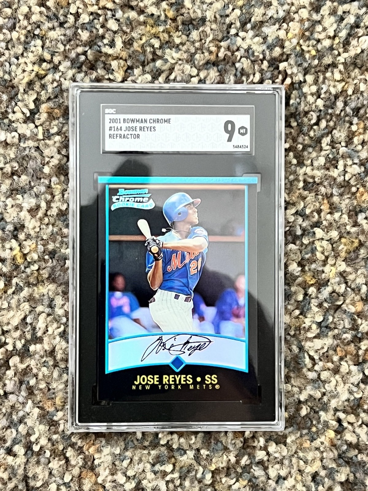 2001 Bowman Chrome - Rookie Refractors Jose Reyes #164 (RC)