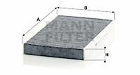 Mann-Filter CUK 2940 Filter, Innenraumluft FüR CitroËN, CitroËN (DF-PSA), DS