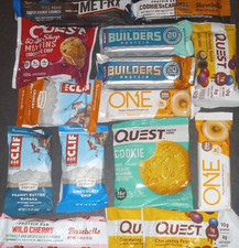 Lot Of 75- Assorted Protein Bars READ BELOW 
