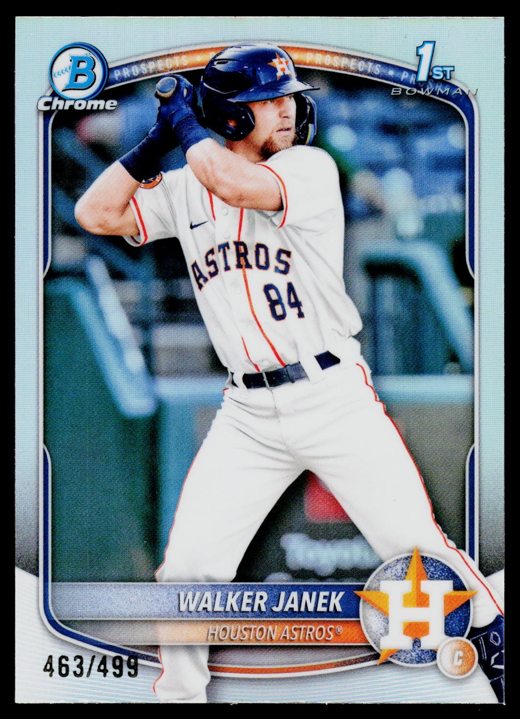 2025 Bowman #BCP-15 Walker Janek Chrome Prospects Refractor #/499