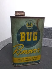 Vintage Simonize Bug Remover  Tin Can Advertising Automotive