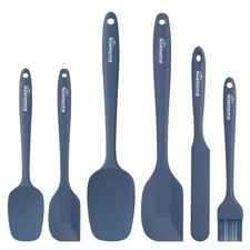 Silicone Spatula Set, 6 Packs Food Grade Kitchen Utensils with Silicone Brush...