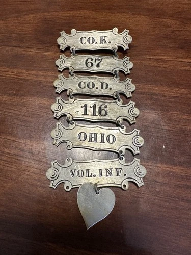 Civil War Veteran's Ladder Badge - Ohio