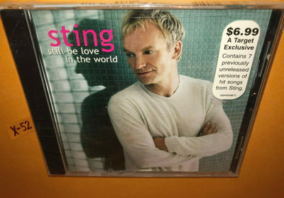Sting CD Still Be Love in World hits Desert Rose Every Breath You Take Fragile