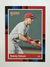 2022 Panini Donruss Retro 1988 Tommy Edman #270 Red/2022