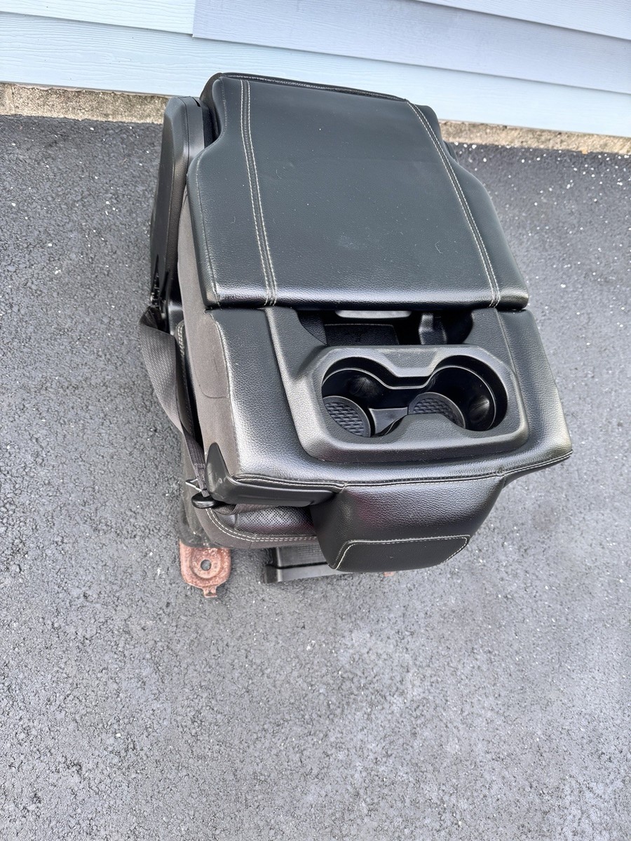 19-25 Dodge Ram 1500 Jump Seat Center Console BLACK LEATHER