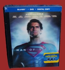 NEW RARE OOP TARGET SUPERMAN MAN OF STEEL DIGIBOOK BLU RAY  DVD MOVIE 2013