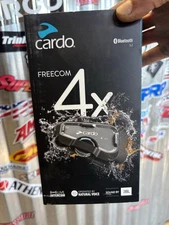 Cardo Freecom 4x Bluetooth Intercom Frc4x003 Black  (NEW)