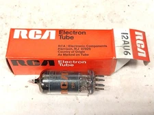 New Unused RCA 12AU6 / Old Vintage Ham Radio Tube Receiver Audio Amp