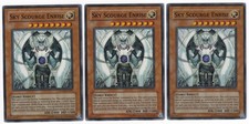 3x Sky Scourge Enrise - (FOTB-DE021 - Unltd Ed - Super Rare) - VLP/NM - Yugioh