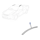 Genuine Holden Outer Roof Mouldings Left & Right Black for VE VF / HSV Ute Pair