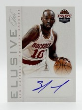 2013-14 Panini Past & Present Elusive Ink #25 Sam Cassell Auto Houston Rockets