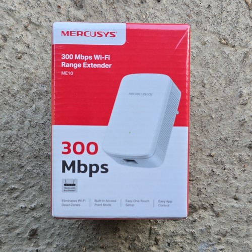 MERCUSYS ME10 N300Mbps WiFi Extender Booster Internet Booster Ethernet Port - Picture 4 of 7