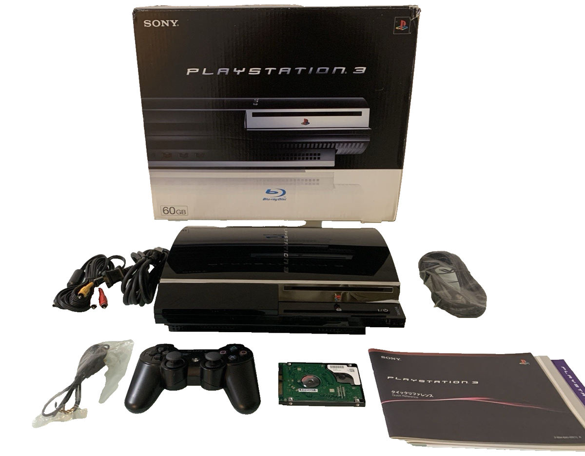 SONY PS3 CECHA00 250GB Upgraded Backward Compatible PS1 PS2 Tested