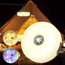 Camping String Lights with 8 Modes 4 in 1 Portable Camping Light Rechargeable...