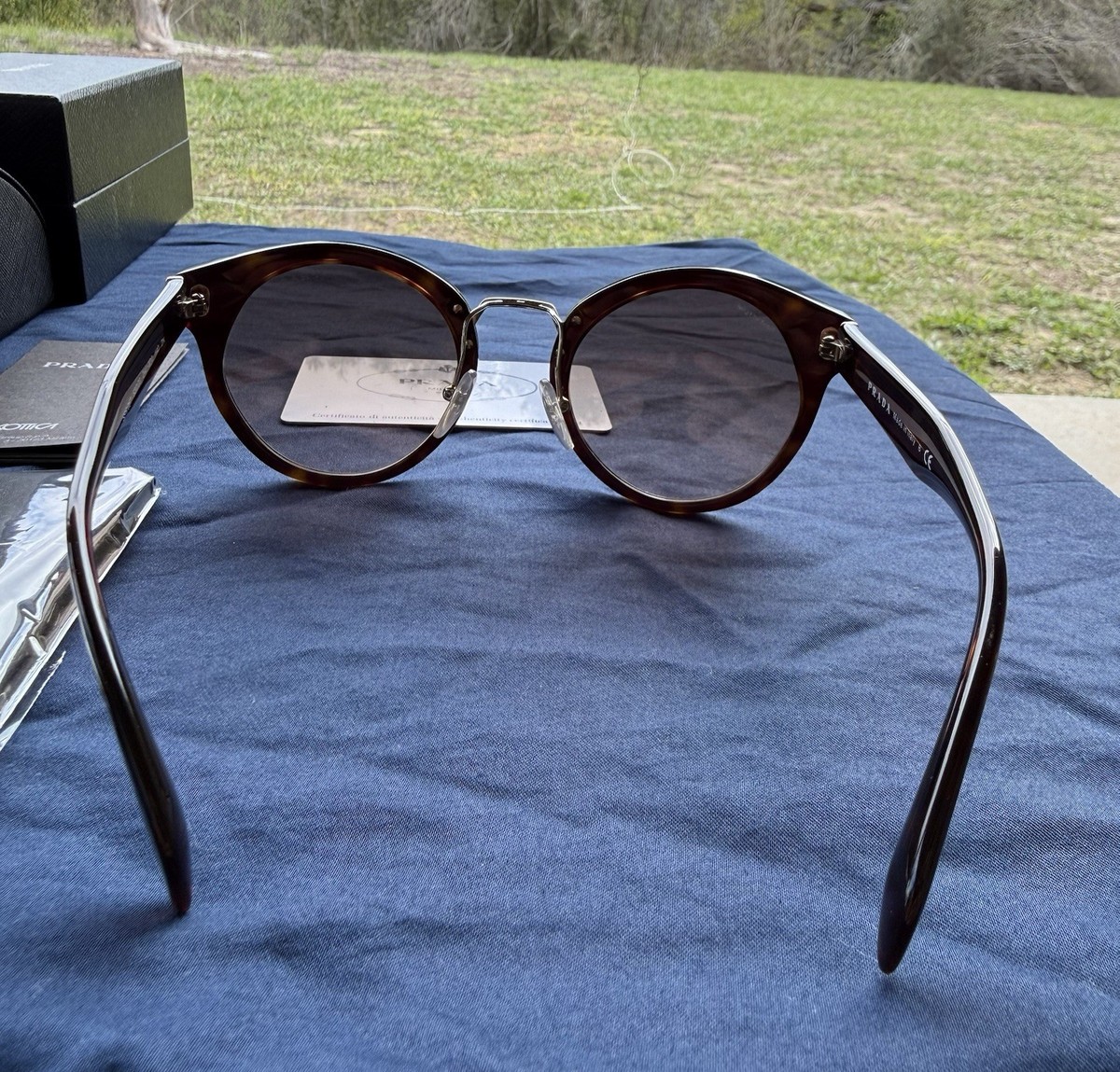 Prada SPR 05T Tortoise, BrownSunglasses 53-23-140 | eBay