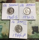 Jefferson Nickel 1968S 1972D and 1984P — photo 1