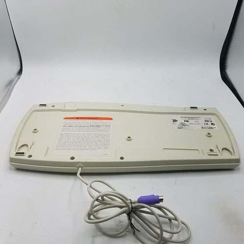 Retro Microsoft Internet Keyboard White RT9443 PS2 6-pin. X08-01062 - Picture 2 of 3