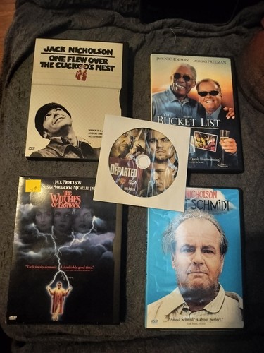 Jack Nicholson 7 DVD Lot About Schmidt Bucket List Departed The Shining Eastwick - Picture 10 of 10