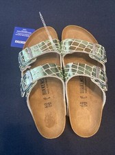 Birkenstock Unisex Arizona Green Sandals New With Tag