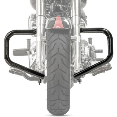 Sturzbügel Mustache für Harley-Davidson Softail 2000-2017 schwarz