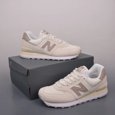 NB New Balance 574 Apricot Low-Top Retro Freizeit Sport Laufschuhe