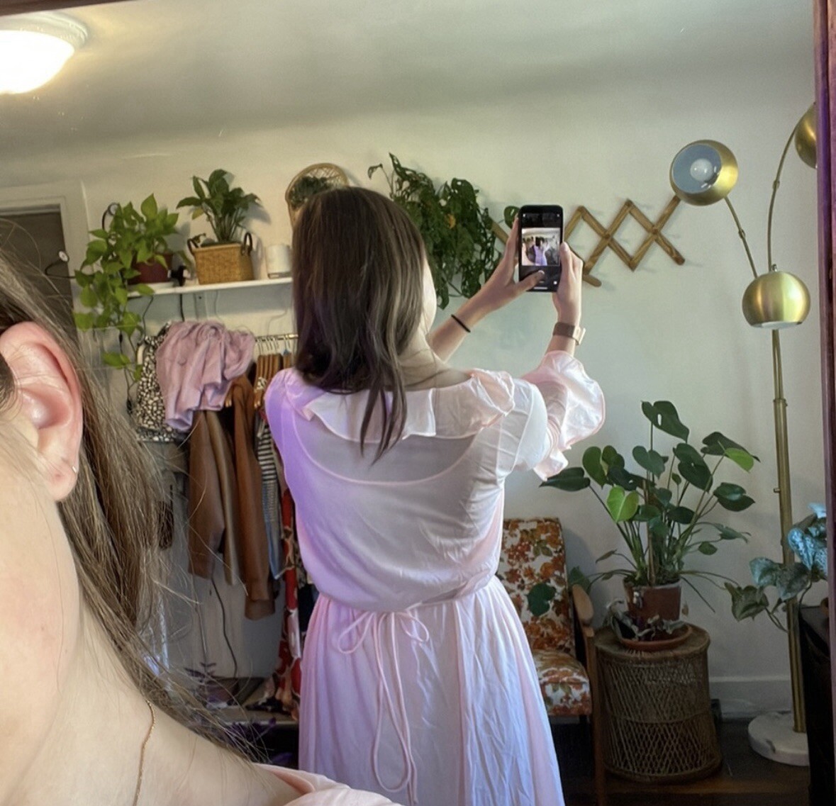 Vintage Flair Lingerie Ruffle Set - image 8