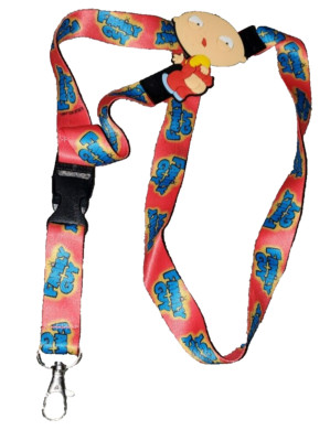 Family Guy Stewie RED Series Characters ID Holder Lanyard