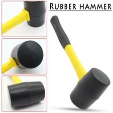 Rubber Mallet Wood Rubber Hammer Dent Removal Hammer Soft Face Hammer Hammers Rubber Hammers New