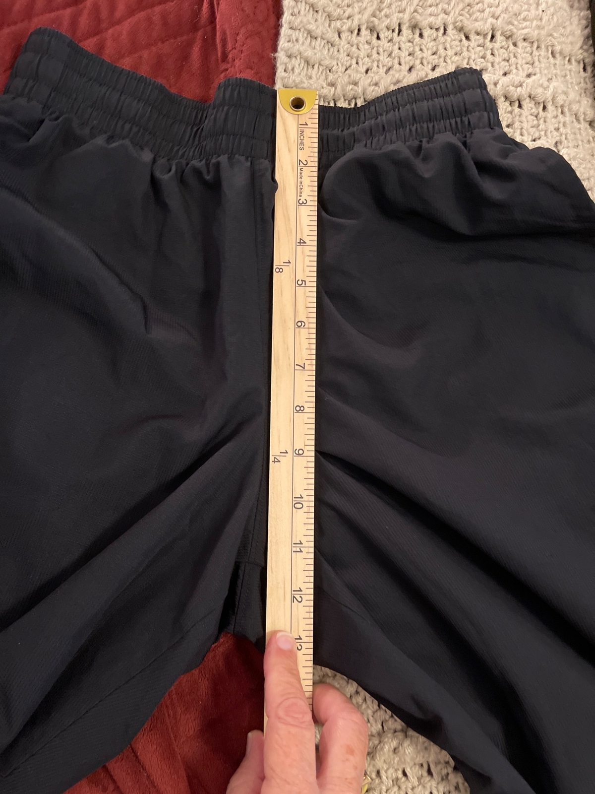 Under Armour Black Mens Track Pants With Pockets & Zippered Cuffs MEN'S 26X34 thumbnail 6